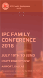 Mobile Screenshot of ipcfamilyconference.org